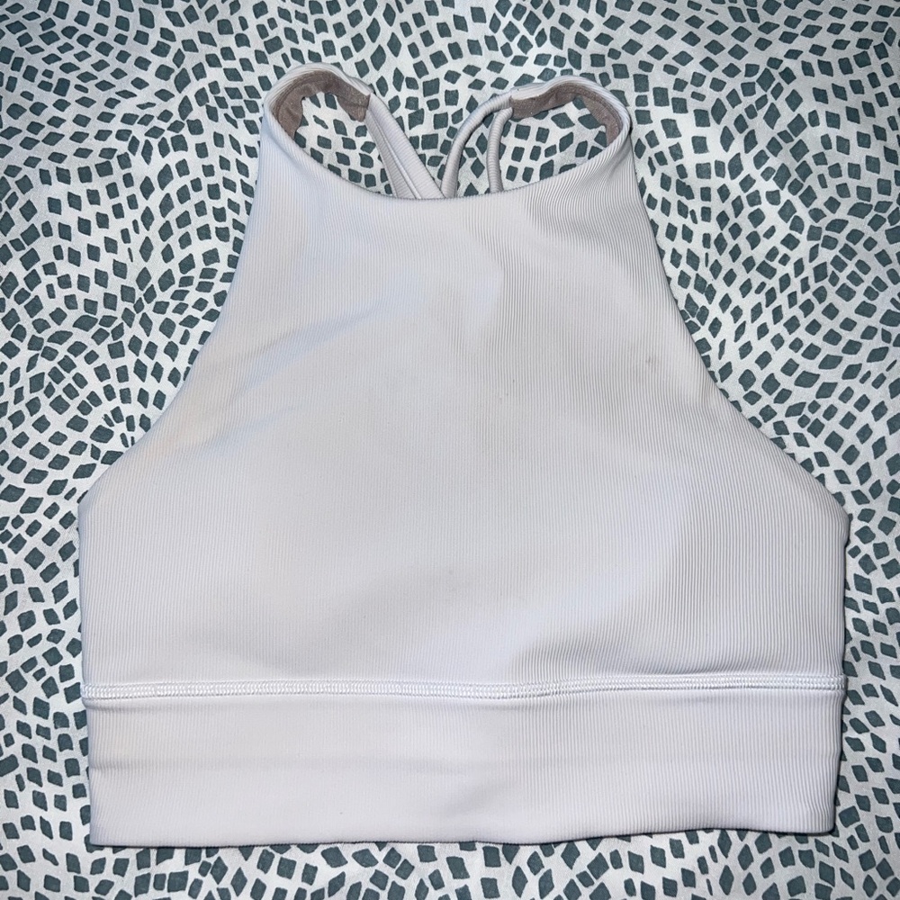 White Lululemon Sport Bra